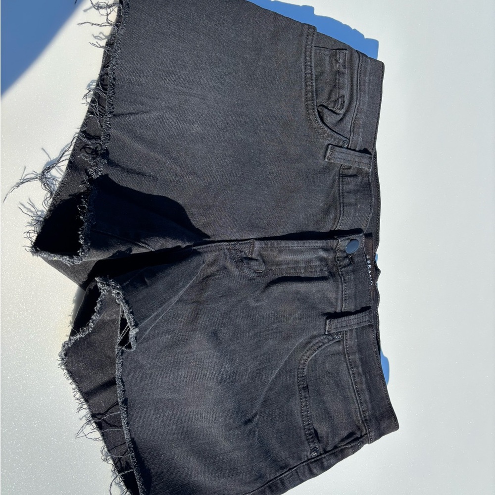 J Brand Black Denim Shorts